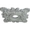 Ekena Millwork Crawley Ceiling Medallion (Canopies up to 6 3/4"), 18"W x 18"H x 3 1/4"ID x 1 1/2"P, Primed White CM18CR - alternate 3